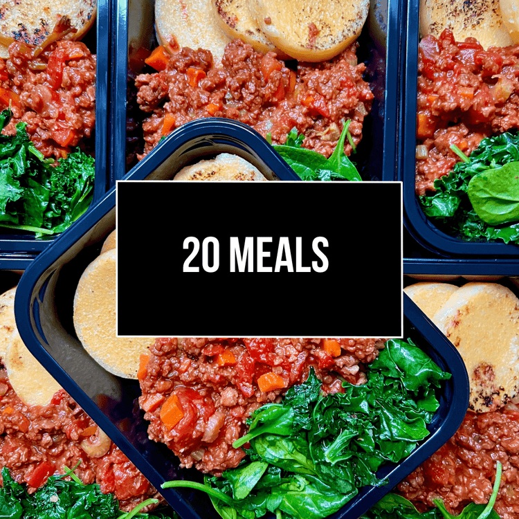 20 Fierce Fuel prepped meals delivered in Whistler.