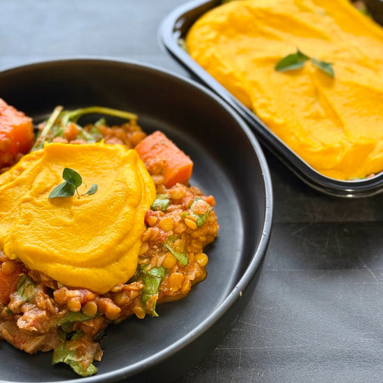 Lentil & Mushroom Bake