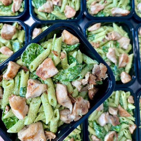 Pesto Chicken Alfredo